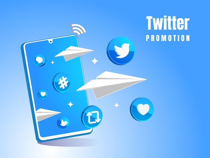 twitter-icona-logo-piano-di-carta-social-media-concetto-di-promozione