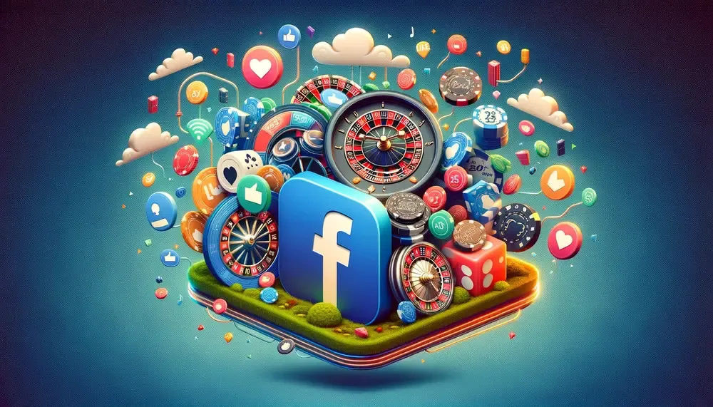 Promoção de casinos no Facebook
