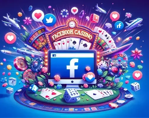 Publicidade de casino no Facebook