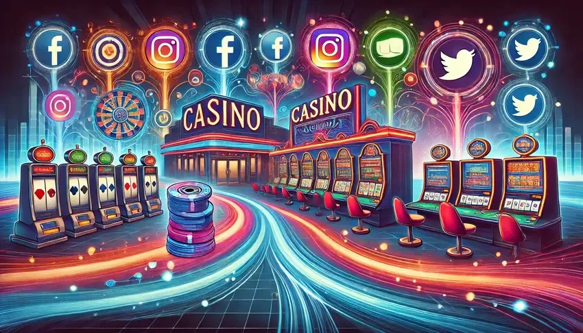 Casino de marketing de redes sociais