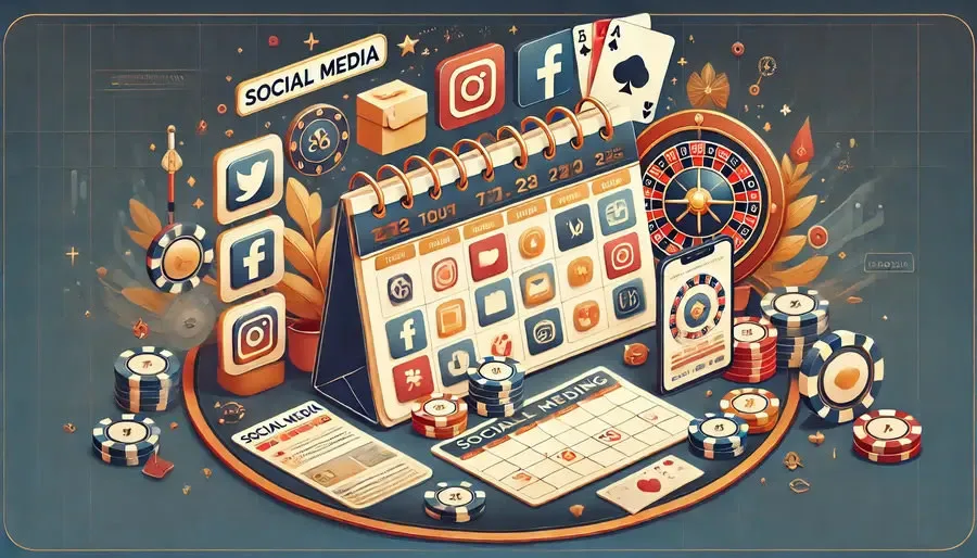 Marketing sui social media con un piano di contenuti