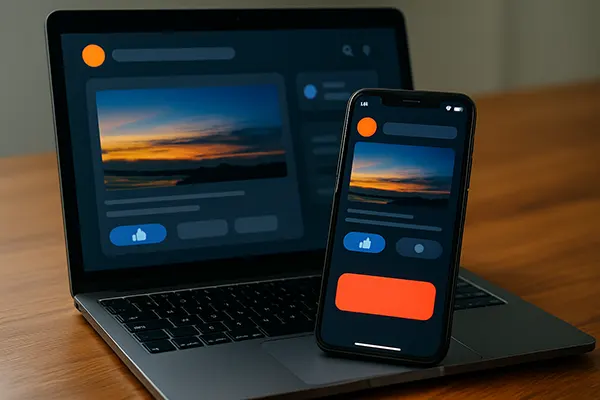 UI manipulation example
