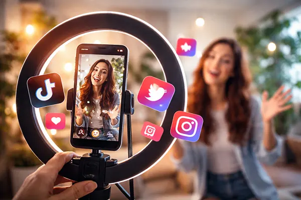 TikTok editing timeline
