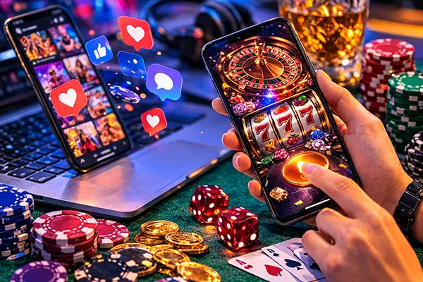 Jogar casino no telemóvel