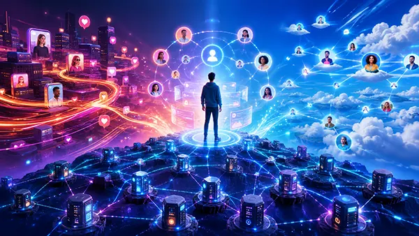 Decentralised follower networks